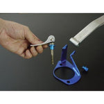 Cusco Type OS quick release lever set for tool-less strut tower bar removal and installation.