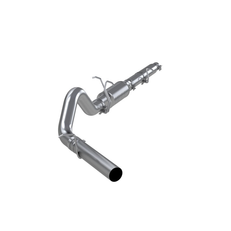 MBRP Armor Lite 4-inch aluminized steel single-exit cat-back exhaust system for Ford F-250/F-350 V-10 trucks.
