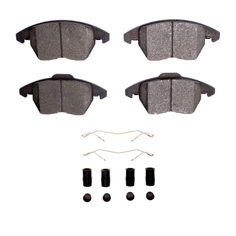 DFC Active Performance front brake pads and installation hardware kit