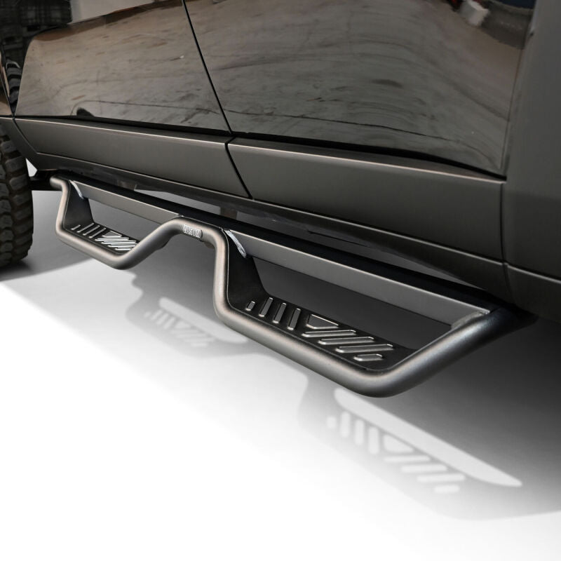 Westin Outlaw Drop Nerf Step Bars - Textured Black - Fits 2024-2026 Toyota Land Cruiser