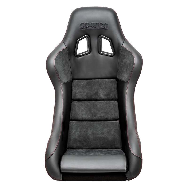 Sparco QRT-C Performance Carbon Fiber Racing Seat - Black/Red