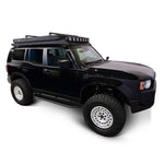 Westin Outlaw Running Boards; 2024-2026 Toyota Land Cruiser; Textured Black