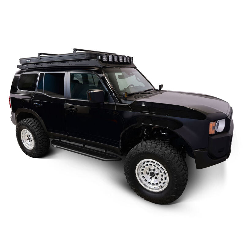 Westin Outlaw Running Boards; 2024-2026 Toyota Land Cruiser; Textured Black