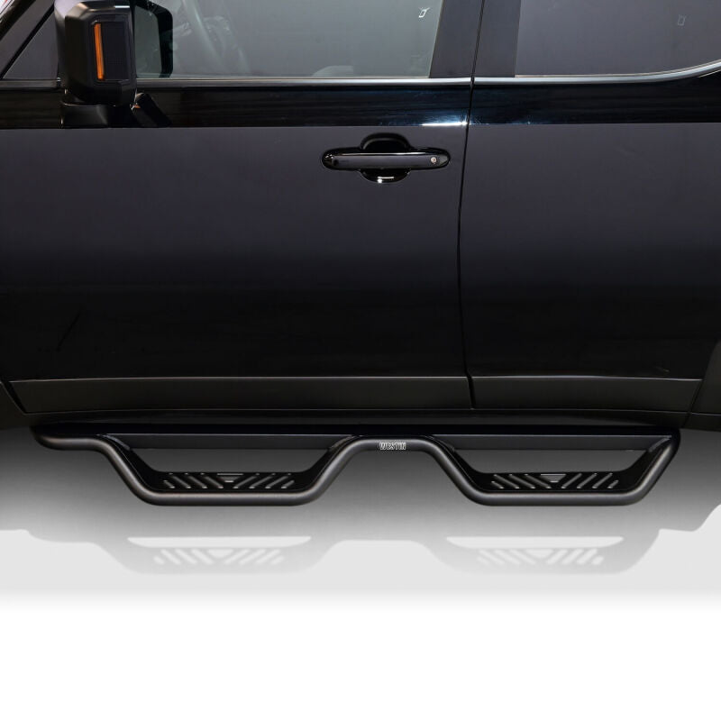 Westin Outlaw Drop Nerf Step Bars - Textured Black - Fits 2024-2026 Toyota Land Cruiser