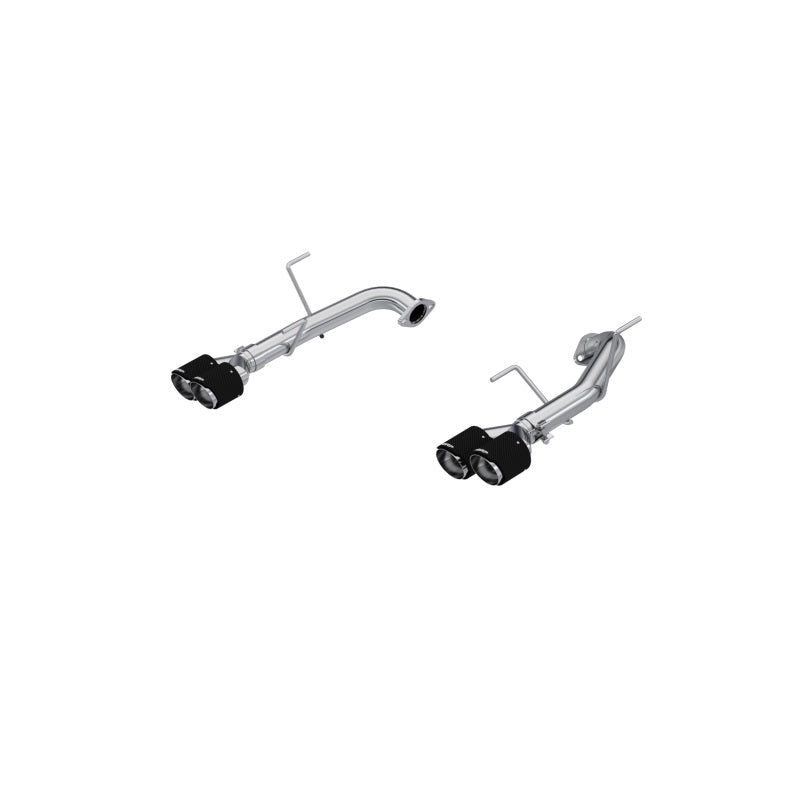 MBRP Armor Pro T304 stainless steel exhaust system with quad carbon fiber tips for 2022-2026 Subaru WRX