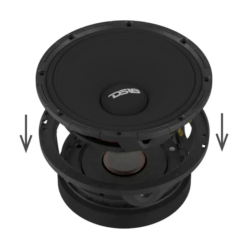 DS18 High-Sensitivity Mid-High Loudspeakers with Rotating Recone (6.5", 98dB, 4-Ohm, 95Hz-17kHz)