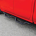 Westin Outlaw Drop Nerf Step Bars - Textured Black - Fits Select 2014-2019 Chevy/GMC Silverado/Sierra 1500-3500 (Double Cab)