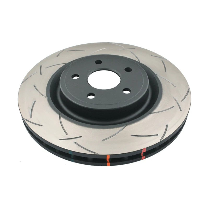 DBA 4000 Series Survival Series T3 slotted uni-directional front brake rotor for Jeep Grand Cherokee and Dodge Durango