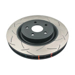 DBA 4000 Series Survival Series T3 slotted uni-directional front brake rotor for Jeep Grand Cherokee and Dodge Durango