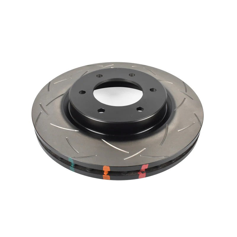 DBA 4000 Series T3 slotted single-piece front brake rotor for 2023-2024 Ford Ranger.