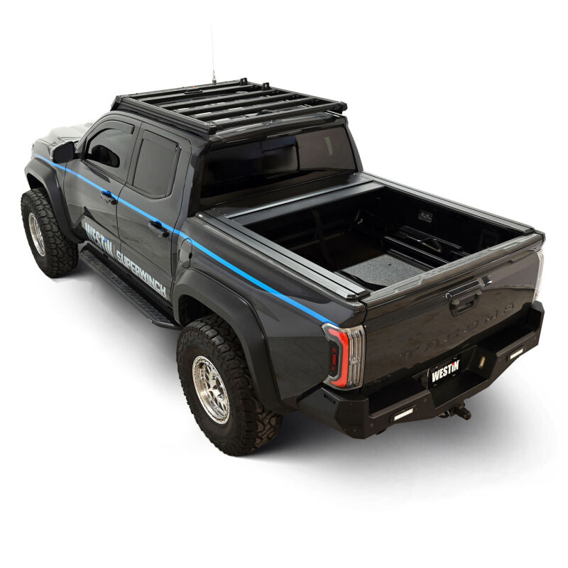 Westin Manual Retractable Tonneau Cover for 2024-2026 Toyota Tacoma (5ft Bed) - Black