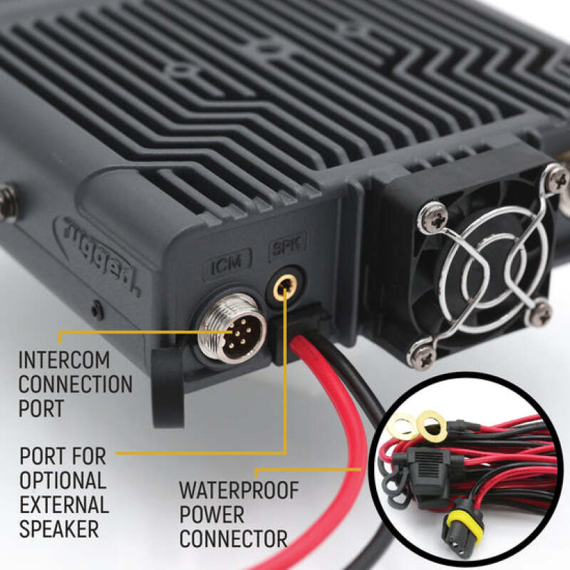 Rugged Radios Rambler G4 GMRS Mobile Radio Kit Lite with Stealth Antenna
