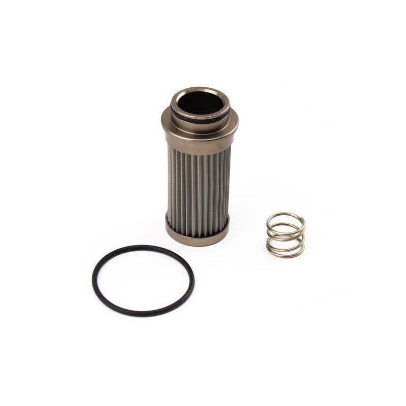 DeatschWerks 40 micron fuel filter for 2004-2008 Subaru WRX, STI, Forester, and Outback Sport