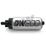 DeatschWerks 255 LPH in-tank fuel pump with 2006-2009 Honda S2000 installation kit and fuel strainer sock