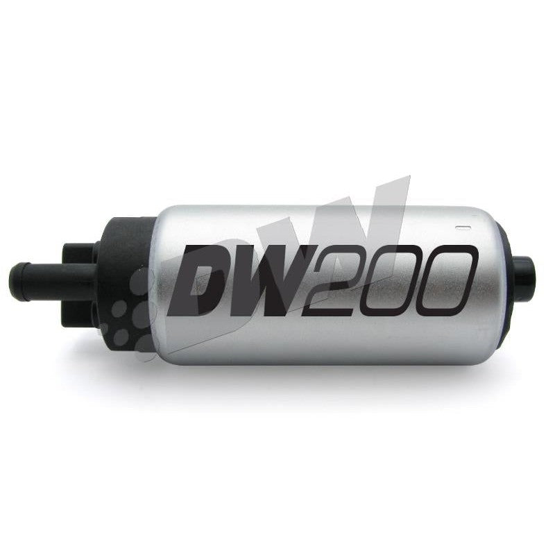 DeatschWerks 265 LPH in-tank fuel pump with vehicle-specific filter sock and installation hardware kit