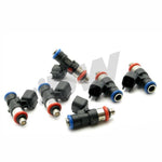 Four DeatschWerks 800cc high impedance fuel injectors for 2G Mitsubishi Eclipse and Lancer Evolution 8/9.