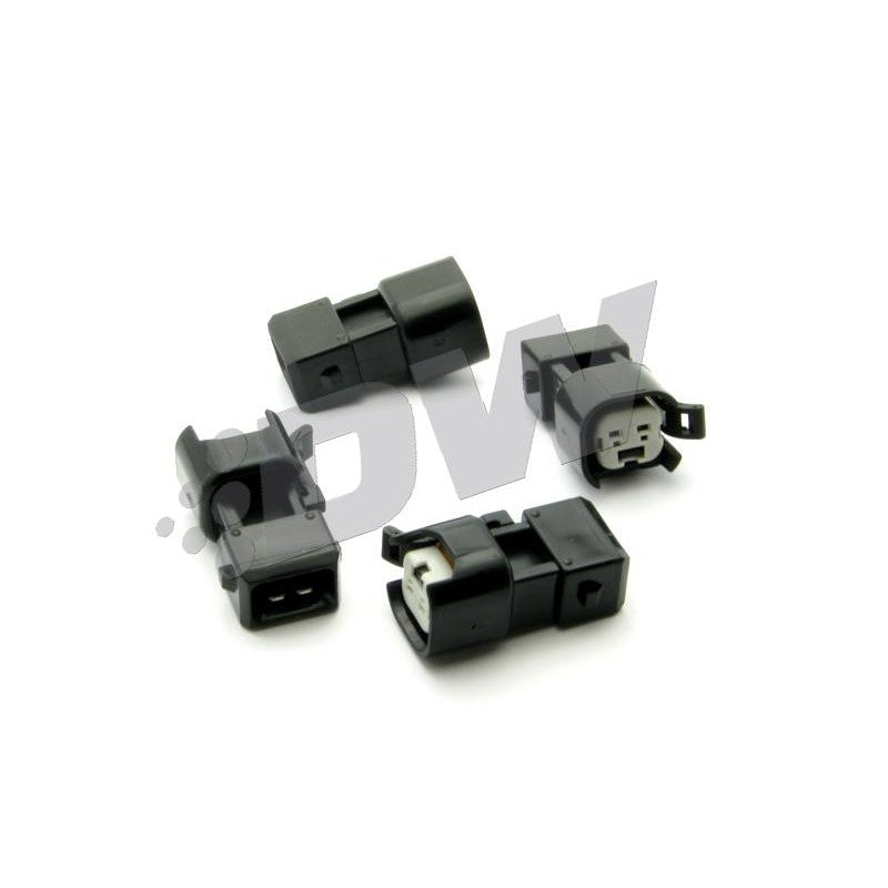 Set of four DeatschWerks 800cc high-flow fuel injectors for 1989-1990 Nissan 240SX KA24E