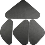 DEI Black Under Hood Pre-Cut Insulation Kit pieces with textured finish and adhesive backing for 1968-1969 Chevrolet.