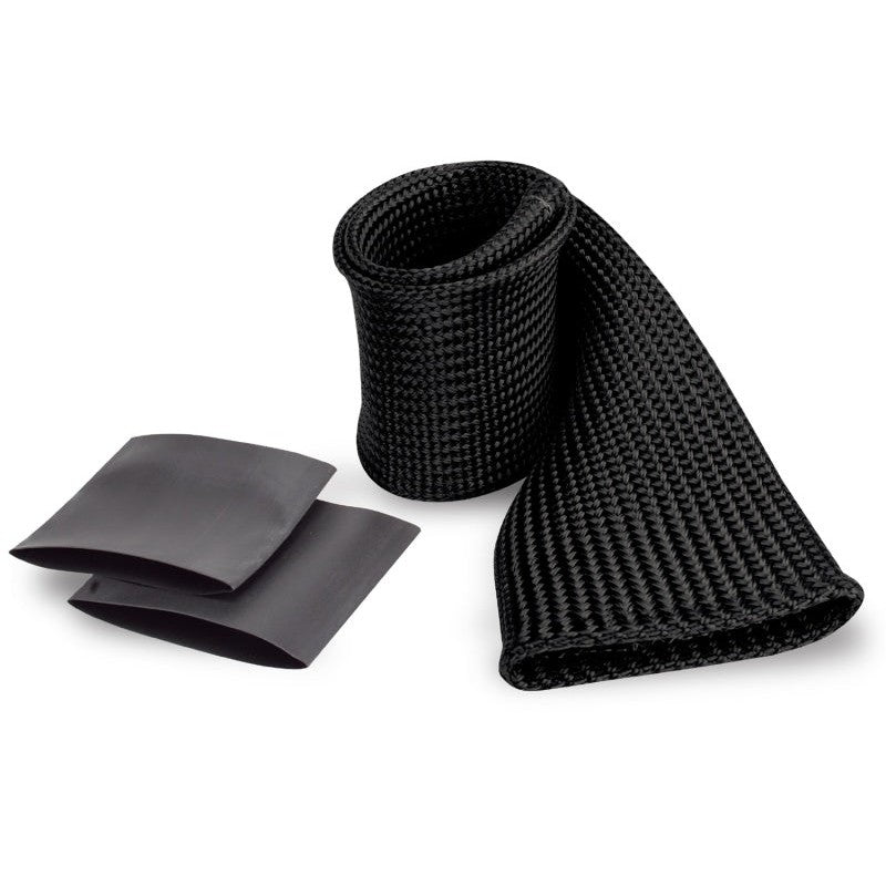 Black Titanium thermal sleeve with 1-inch inner diameter and 36-inch length for automotive wire and hose protection.