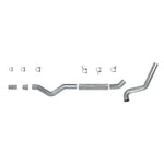 5-inch aluminized steel muffler replacement exhaust pipe for 2006-2007 Chevy and GMC 2500/3500 6.6L trucks.
