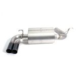 Dinan 12-16 BMW 328i/428i (F30/F31/F32/F33) Free Flow Axleback Exhaust System - Black Tips