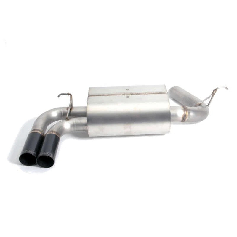 Dinan 12-16 BMW 328i/428i (F30/F31/F32/F33) Free Flow Axleback Exhaust System - Black Tips