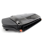 Dinan carbon fiber airbox lid and high-flow air filters for 2015-2019 BMW X5 M and X6 M