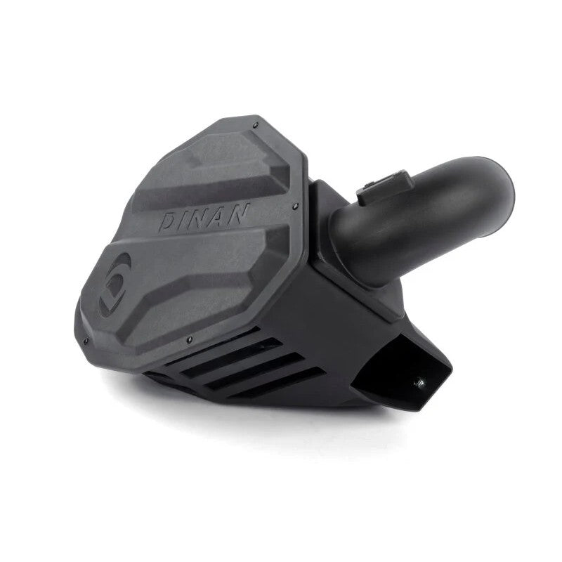 Dinan cold air intake system with enlarged PEX airbox and custom high-flow filter for BMW G2x and G4x models