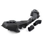 Dinan carbon fiber cold air intake system with enlarged plenum and dual airboxes for BMW G8X S58 engines.