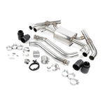 Dinan T304 stainless steel axleback exhaust with quad 4 inch black ceramic coated tips for BMW M240i