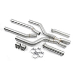 Dinan 24-26 BMW X5 M LCI/X6 M LCI (F95/F96) High Flow X-Pipe Exhaust - 3.25in - Stainless Steel