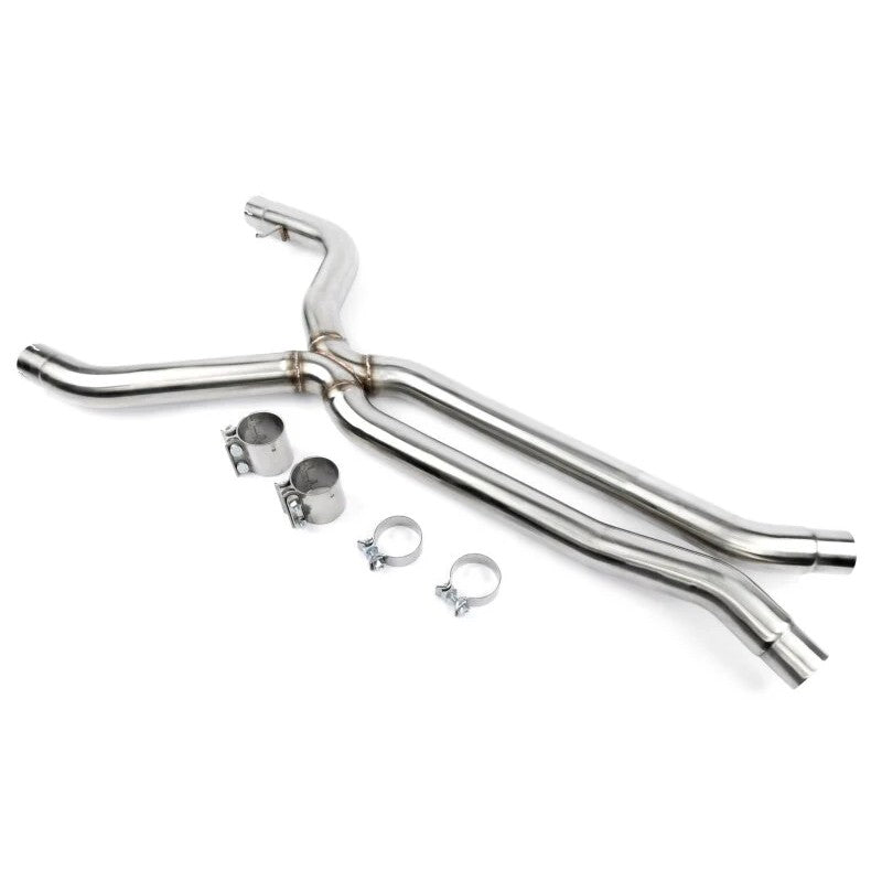 Dinan 3-Inch T304 Stainless Steel High Flow Middle Exhaust for 2021-2026 BMW M3 & M4