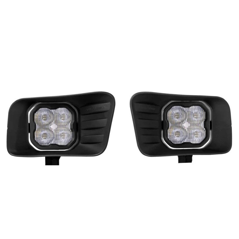 Diode Dynamics 09-18 Dodge Ram 1500/2500/3500 SS3 LED Horizontal Fog Light Kit
