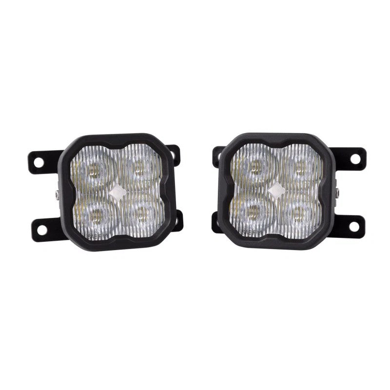 Diode Dynamics 09-26 Dodge Ram 1500/Subaru/ Ford Bronco/Focus/Ranger SS3 LED Fog Light Kit