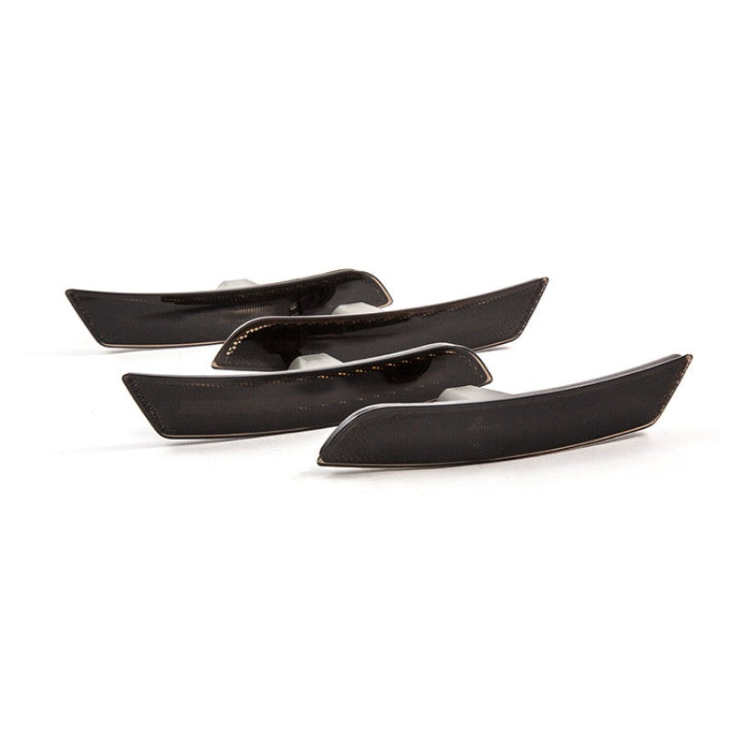 Set of four Diode Dynamics smoked lens LED sidemarkers for 2016-2024 Chevrolet Camaro models.