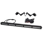 Diode Dynamics SS30 30-inch white LED light bar and steel mounting brackets for 2016-2023 Toyota Tacoma lower grille.