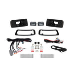 Diode Dynamics Elite Series LED fog light kit with textured bezels and wiring for 2022-2024 Ford Maverick.