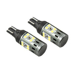 Diode Dynamics XPR 921 LED bulbs featuring 16 high-power chips and textured aluminum heatsink casing.