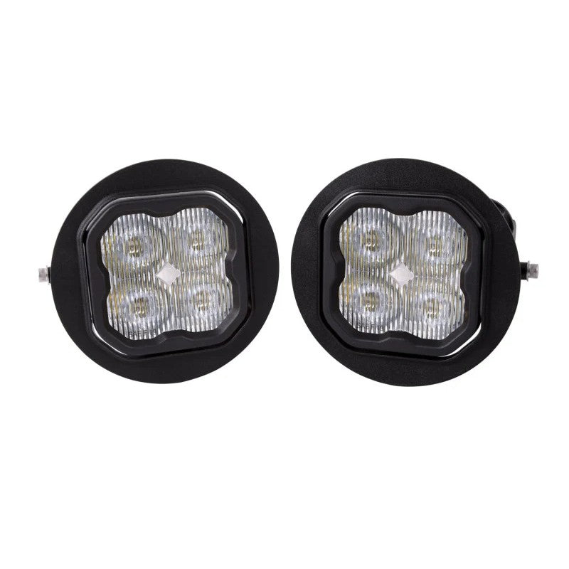 Diode Dynamics 96-17 Dodge Viper/ Ford F-150/Toyota Tundra/Sequoia/Tacoma SS3 LED Fog Light Kit