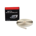 A roll of black 7mm Diode Dynamics butyl headlamp sealant rope for resealing automotive light housings.