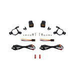Diode Dynamics SSC1 Type G3M LED fog light pod with 3D-printed mounting bracket and wiring adapter harness.