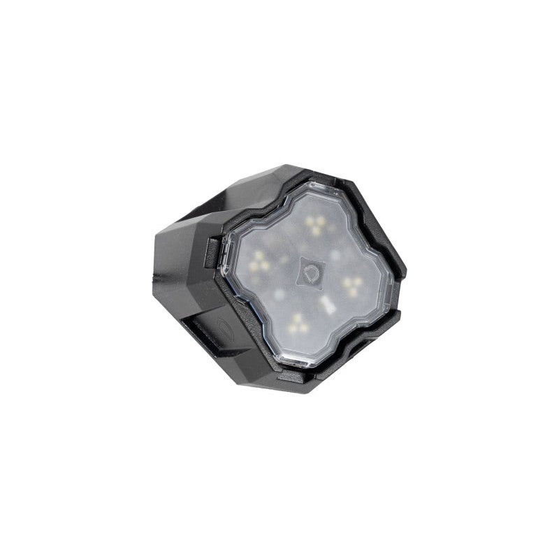 Black angled surface mount bracket for Diode Dynamics Stage Series LED rock lights