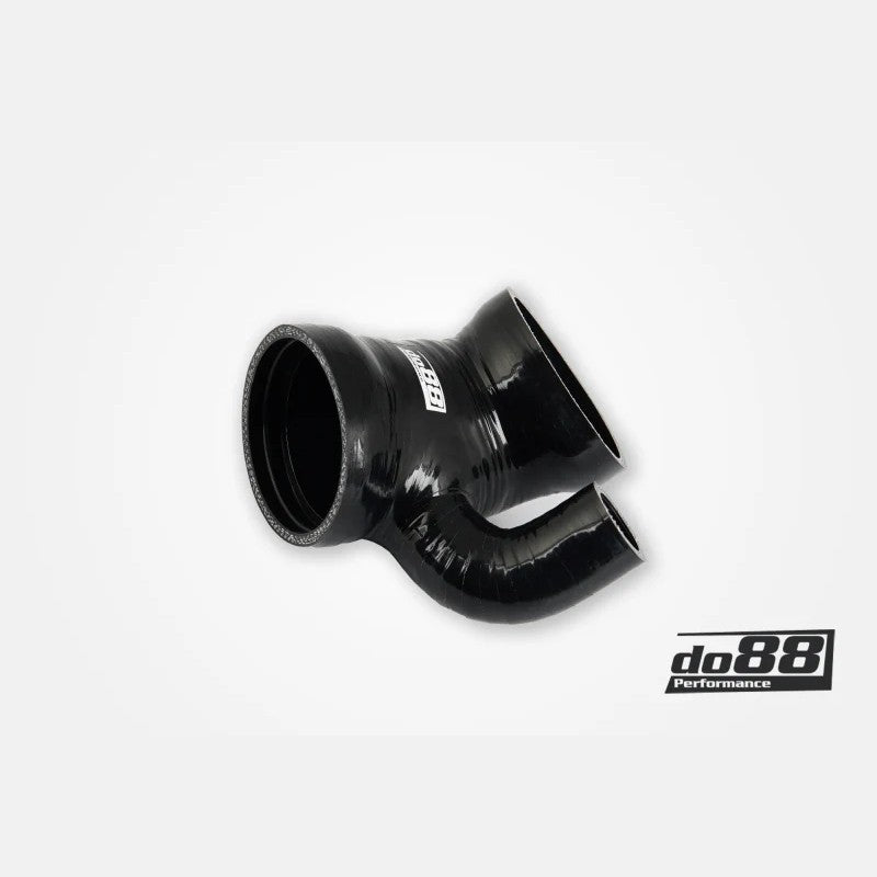 do88 black reinforced silicone throttle body hose for 2001-2006 BMW 325i E46