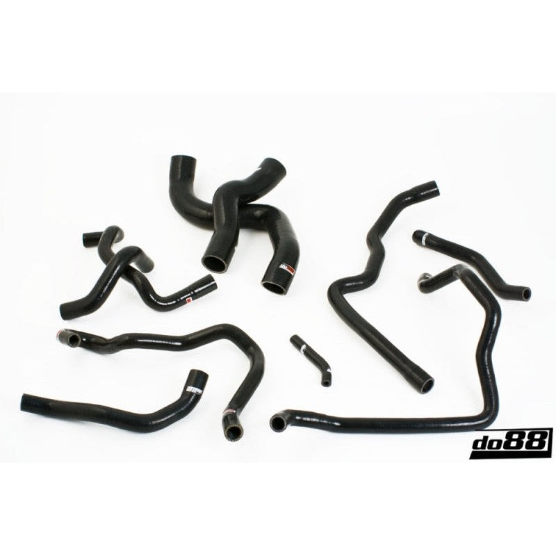 Set of black do88 performance coolant hoses for the BMW M3 E90/E92 4.0L S65 V8
