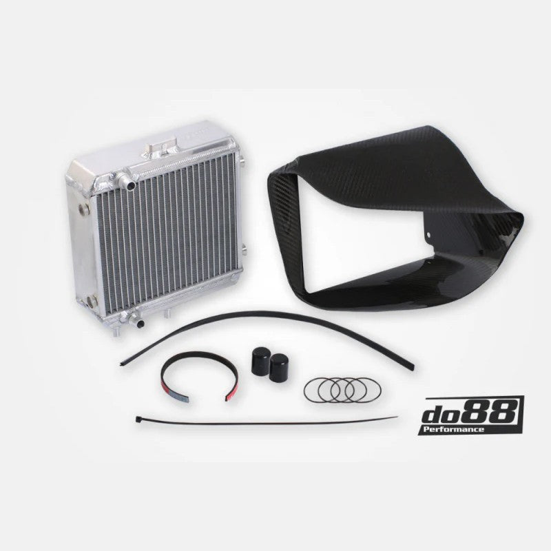 do88 all-aluminum side mount intercooler radiator for 2015-2020 BMW M3 and M4 F8X models.