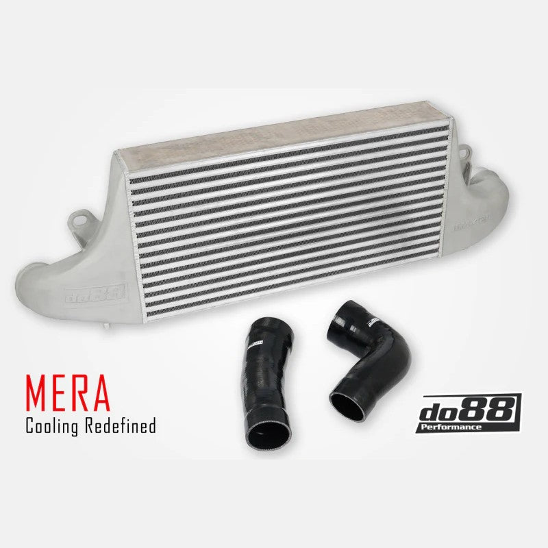 do88 MERA performance intercooler with cast aluminum end tanks for Audi RS3 8V and 8Y 2.5T