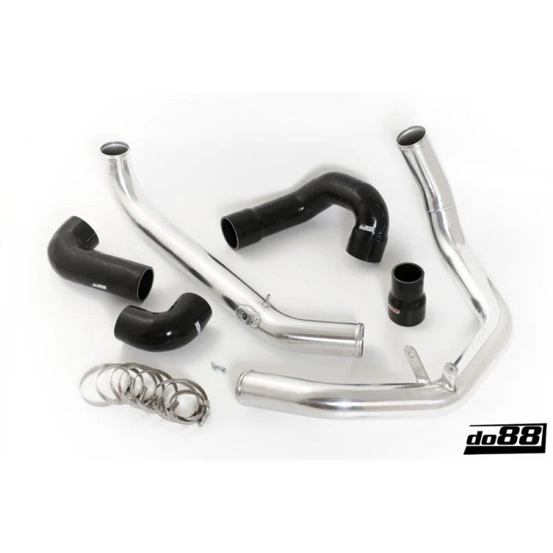 do88 SAAB 9-3 2.0T 2003- OEM Intercooler Pressure Pipes w/Black Hoses