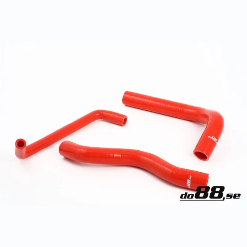 do88 red silicone radiator coolant hose kit for Volvo 240