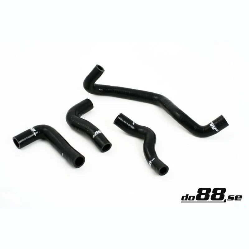 do88 black heater hose kit for 2004-2013 Volvo C30, C70, S40, and V50 Turbo models