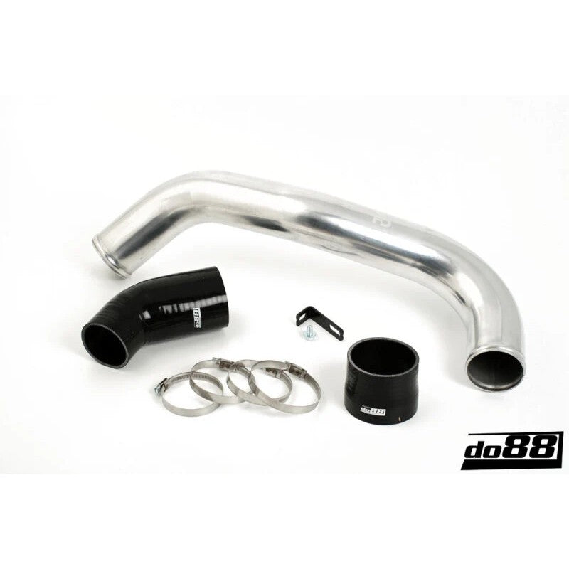 do88 black silicone turbo inlet hoses and pipe kit for 2004-2013 Volvo C30, C70, S40, and V50 models.